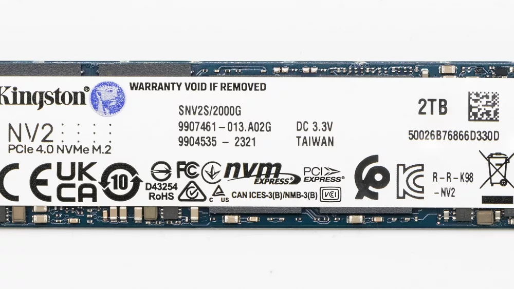 M.2 NVMe SSD drive