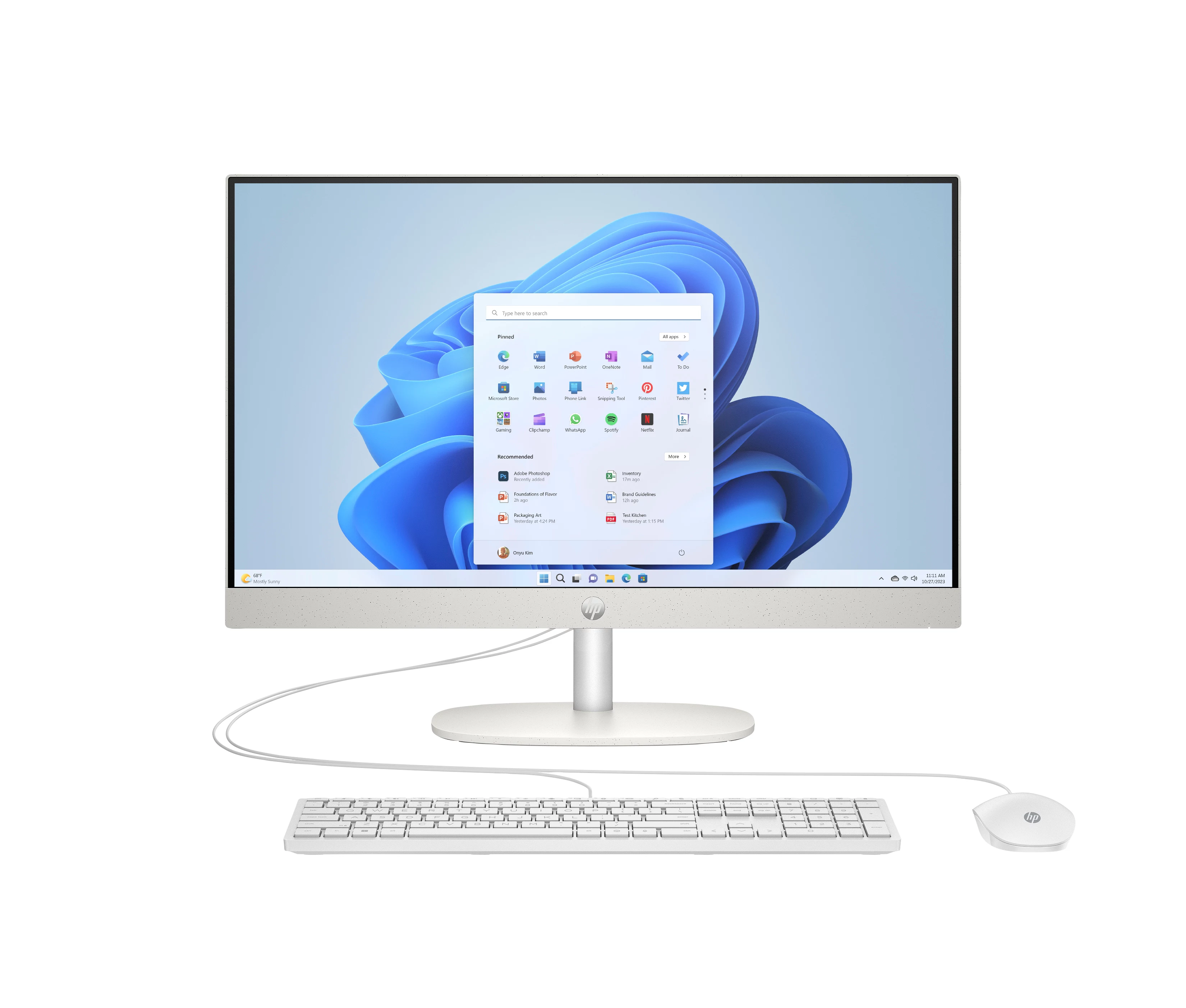 HP 24-CR0089NF All-in-One PC, 23,8