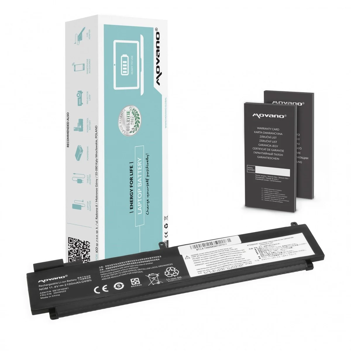 MITSU Battery for Lenovo ThinkPad T460s
