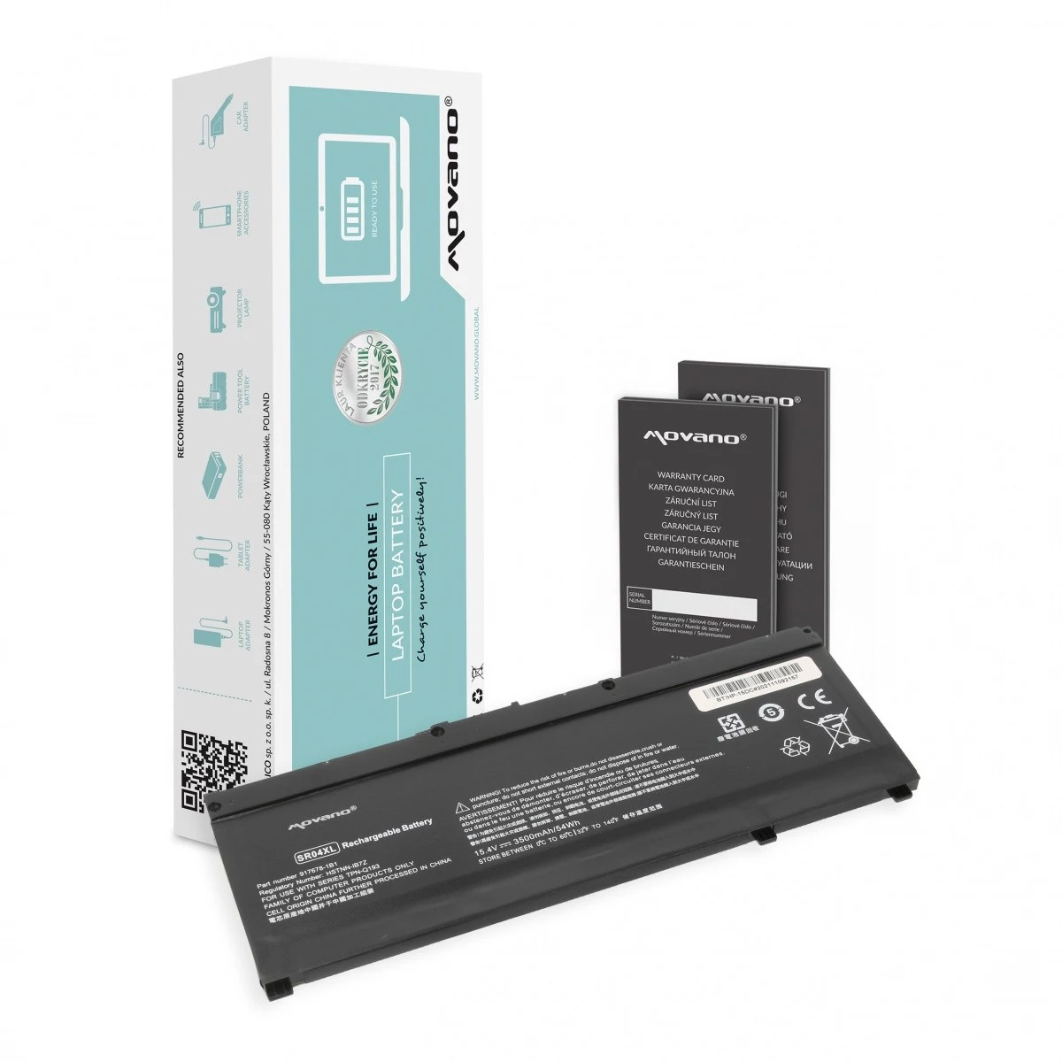 MITSU Battery SR04XL TPN-C133 HP Omen