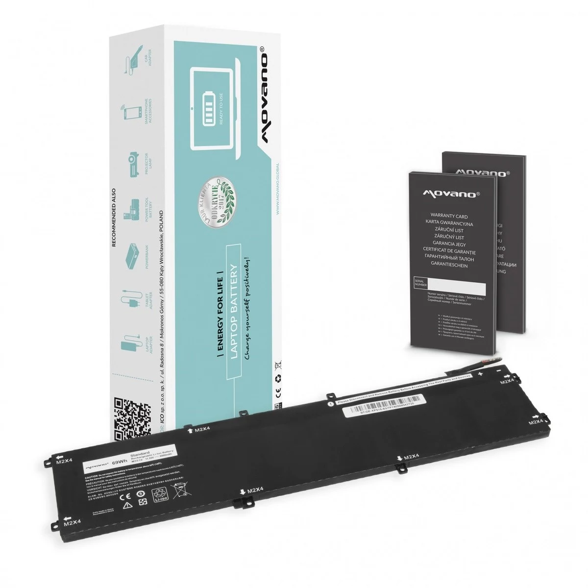 MITSU Battery 6GTPY Dell XPS 15