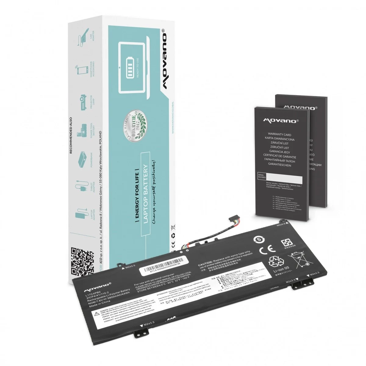 MITSU Battery L17C4PB0 L17M4PB0 for Lenovo
