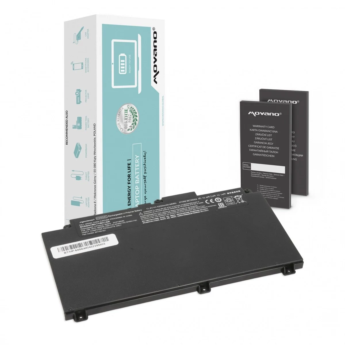 MITSU Battery CD03XL HP ProBook 645