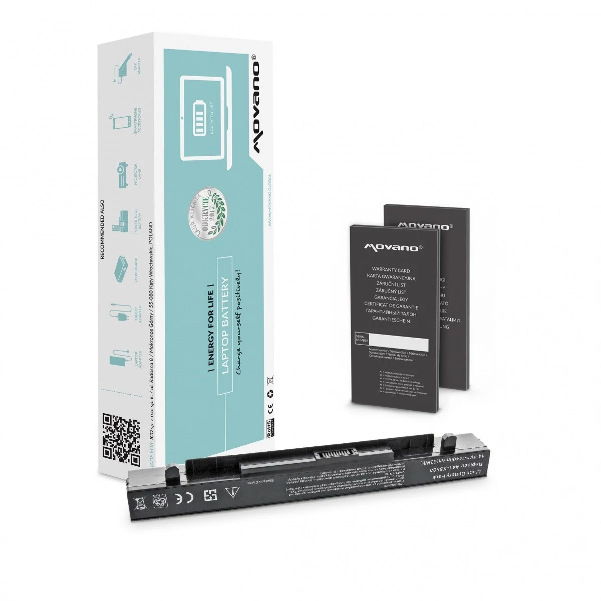 MITSU Battery A41-X550A for Asus X550