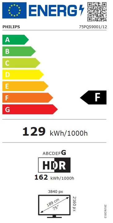 Philips 75PQS9001/12 75 collu QLED 4K