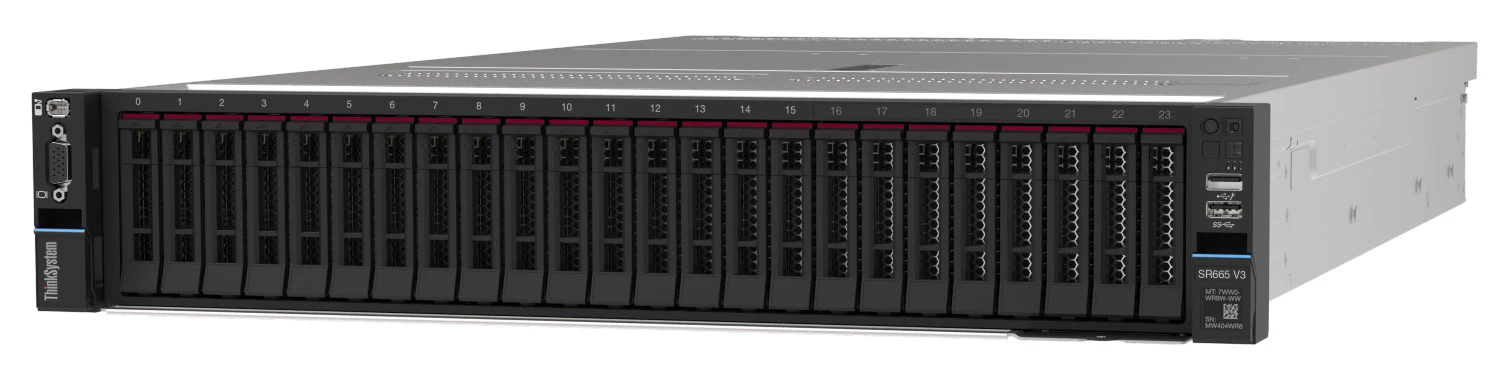 Lenovo ThinkSystem SR665 V3 2U plaukta