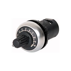 Eaton M22-R10K potenciometra priekšējais elements, 10