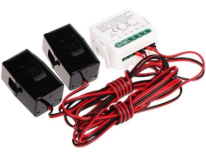 ATLO-LWB2-TUYA vienfāzes divkanālu elektroenerģijas monitors ar