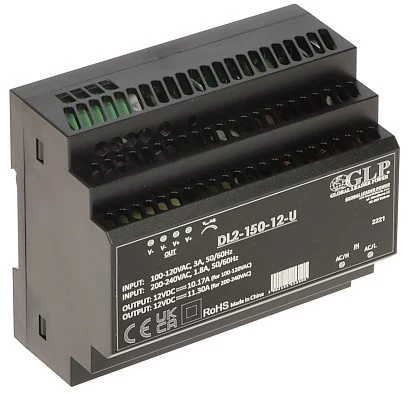 GLP DL2-150-12-U 150W 12V 12.5A