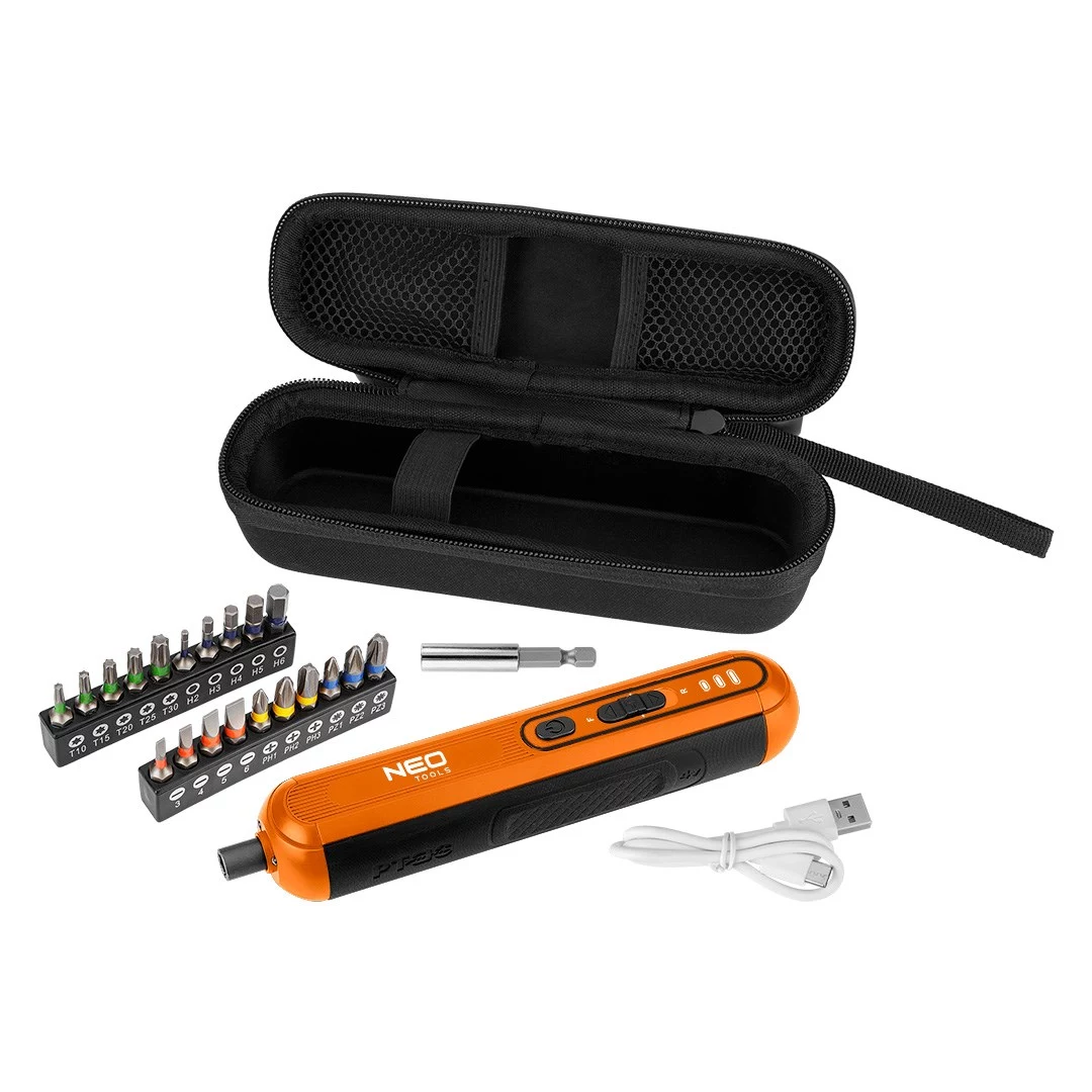 NEO TOOLS 04-199 Bezvadu skrūvgriezis 4V