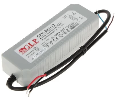 GLP komutējošais barošanas bloks 12V/16A GPV