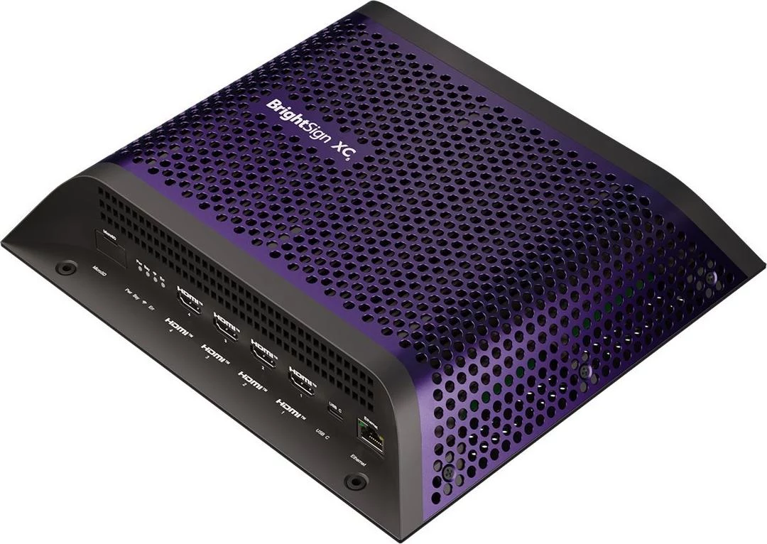BrightSign XC2055-Win11 8K atskaņotājs ar divām