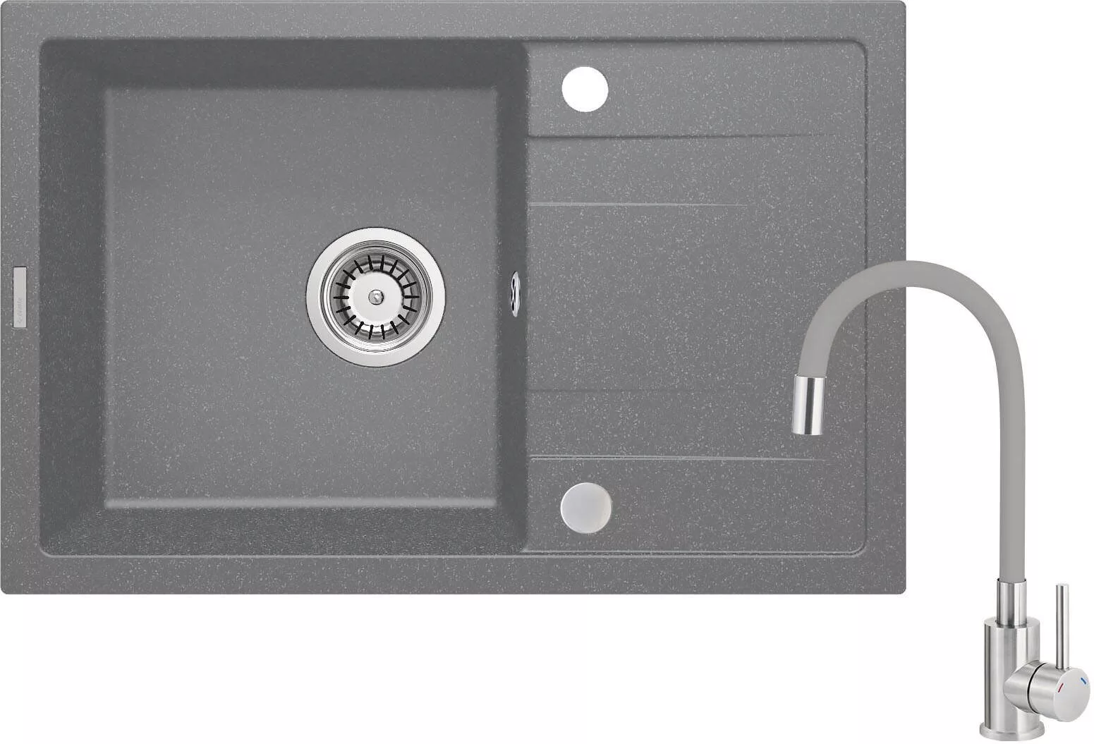 DEANTE Granite Composite 1-Bowl Kitchen Sink