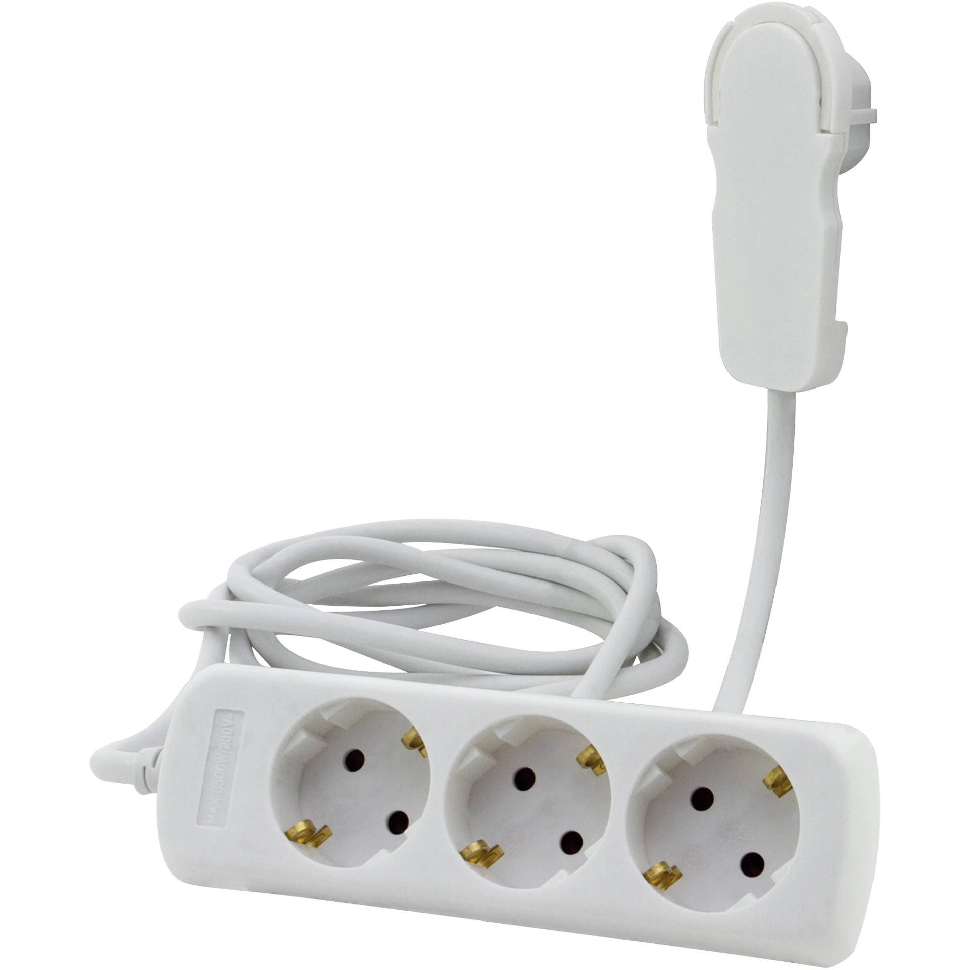 REV Multiple Socket Outlet 3-fold Flat