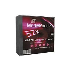 MediaRange CD-R 700MB 80min 52x -