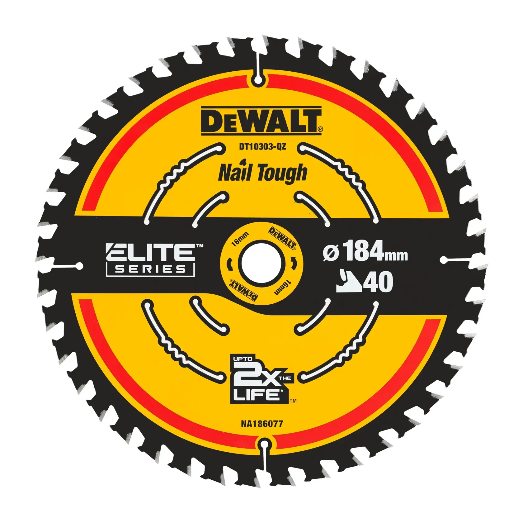 DEWALT Extreme Framing Ripzāģa asmens 184