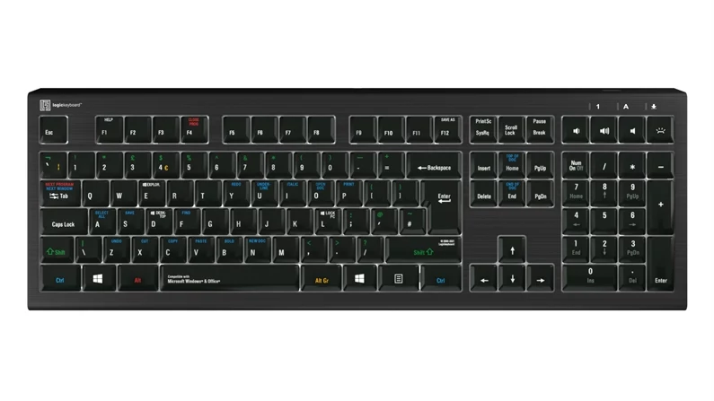 LogicKeyboard ASTRA 2 vadu USB tastatūra