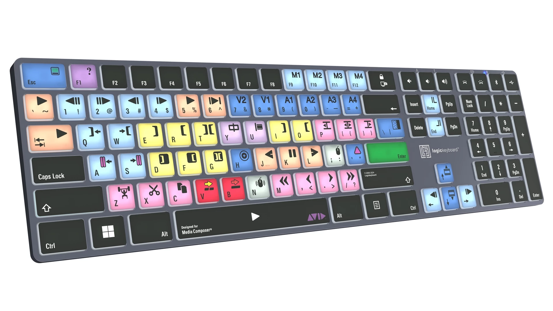 Logickeyboard Avid Media Composer Titan French