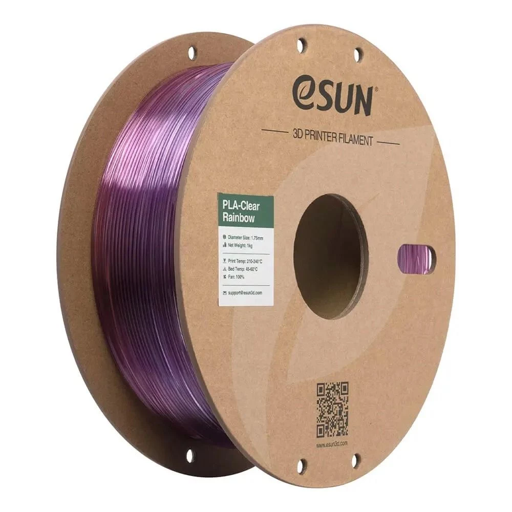ESun PLA+ Clear 1,75mm Purple