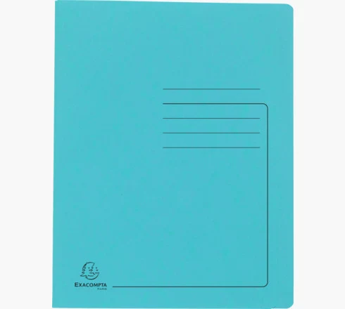 Exacompta Report File A4 Turquoise Colorspan