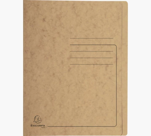 Exacompta 25 Quick Binder Cardboard Brown