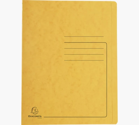 Exacompta Colorspan Report File A4 Yellow