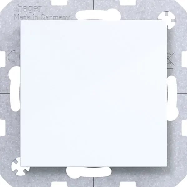 Hager Blind Cover with Central Piece