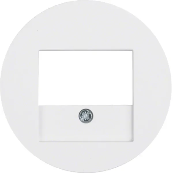 HAGER Central Plate with TAE Cutout