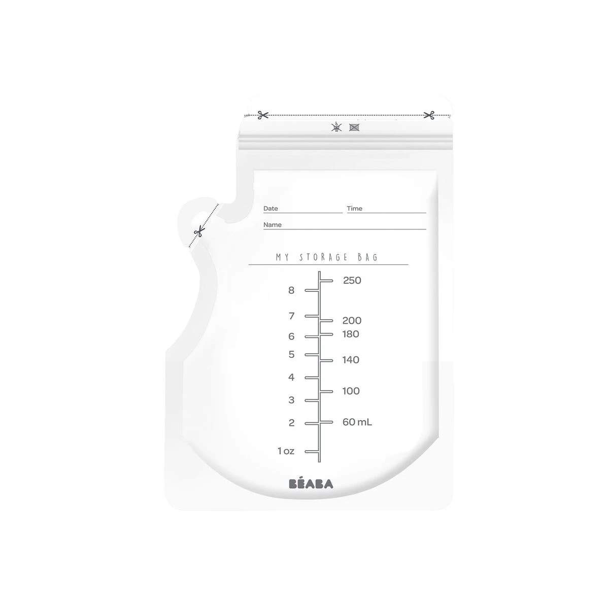 Beaba Food Storage Bags 50-Pack, 250