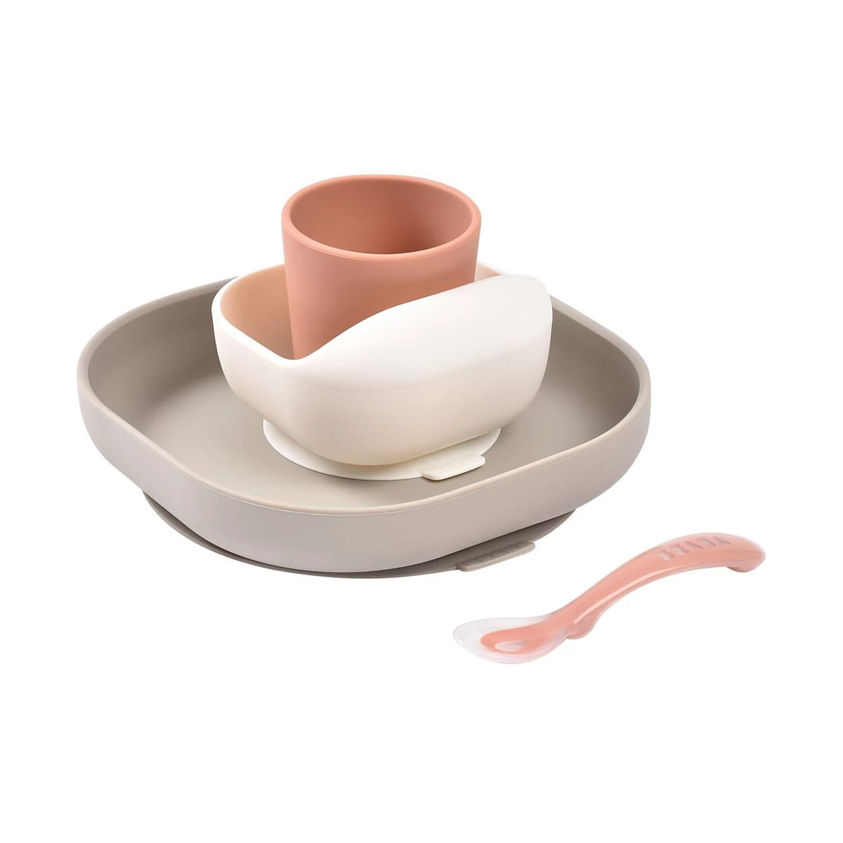 Beaba Silicone Baby Meal Set with