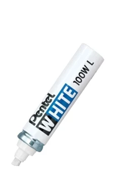Pentel White Marker - Silver