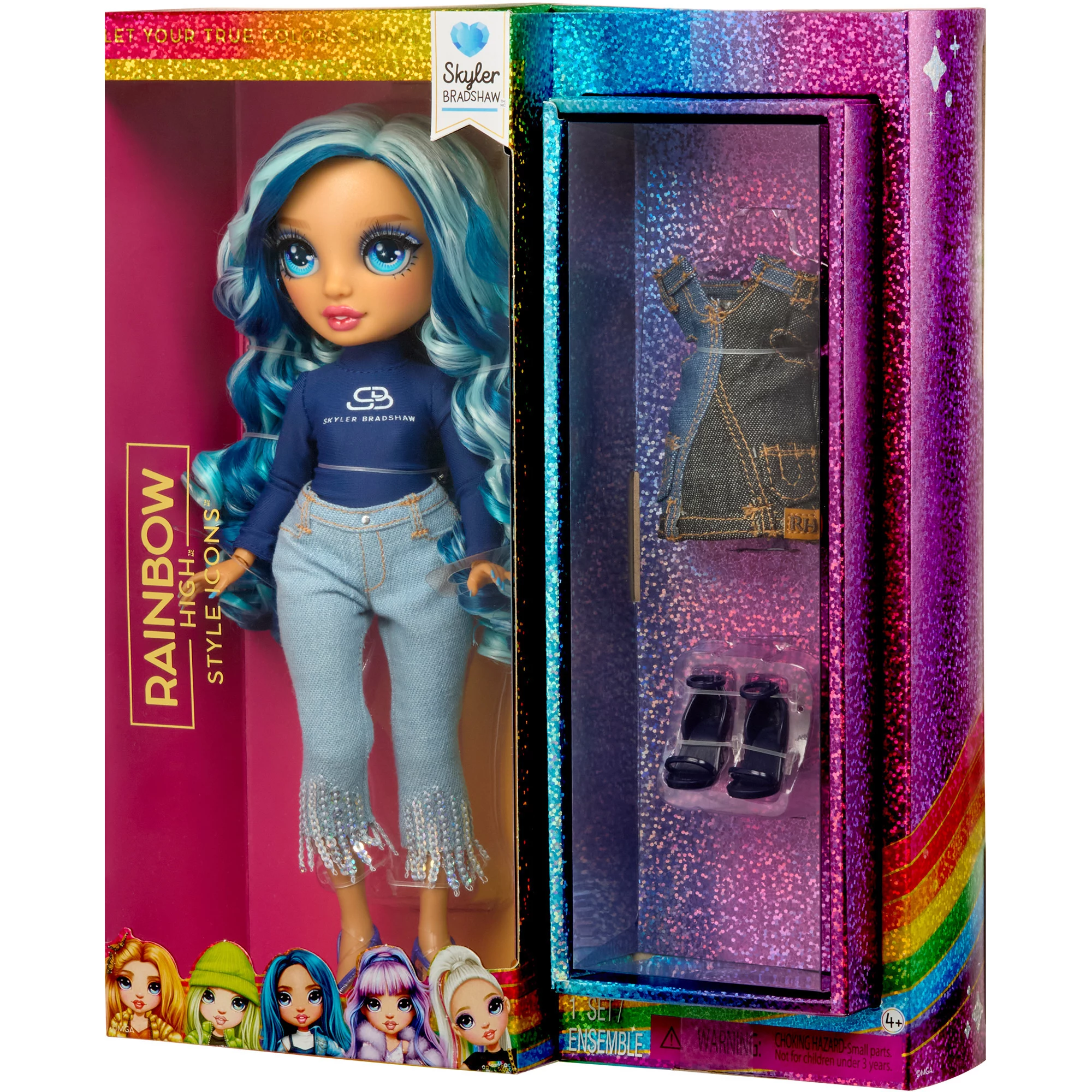 MGA Rainbow High Skyler Bradshaw modes