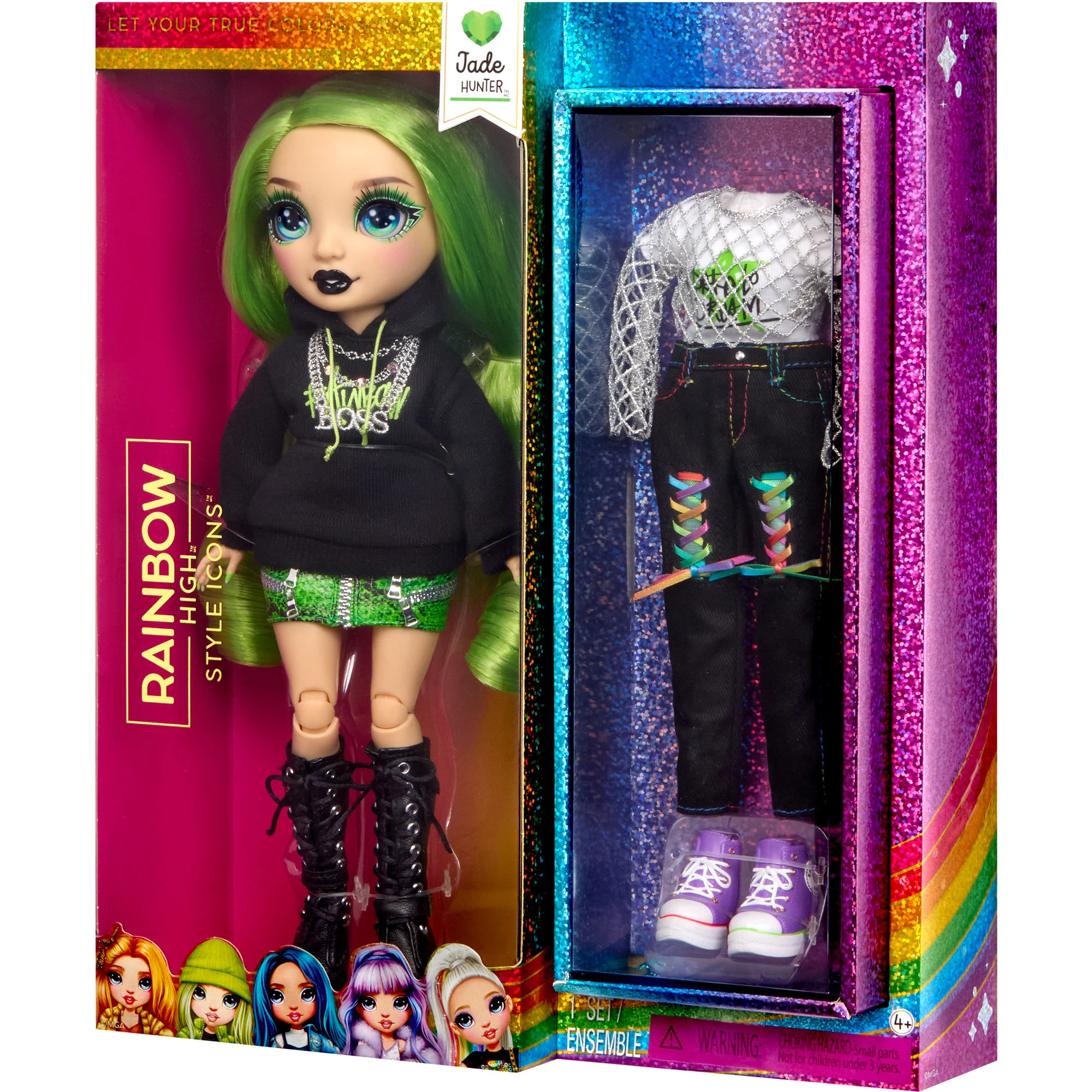 MGA Rainbow High Jade Hunter Fashion