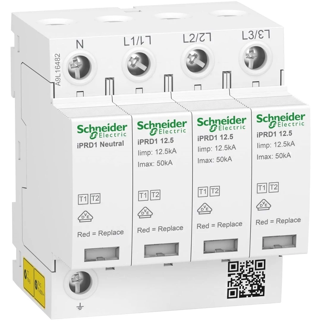 Schneider Electric Type 1+2 Surge Protection
