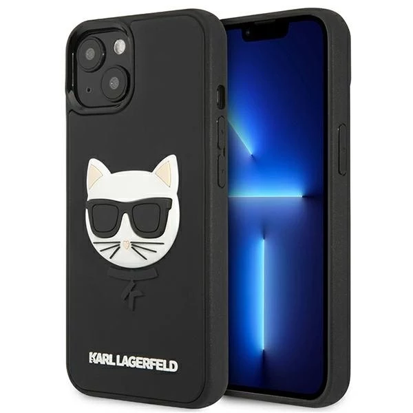 Karl Lagerfeld KLHCP13SCH3DBK Cietais vāciņš Apple