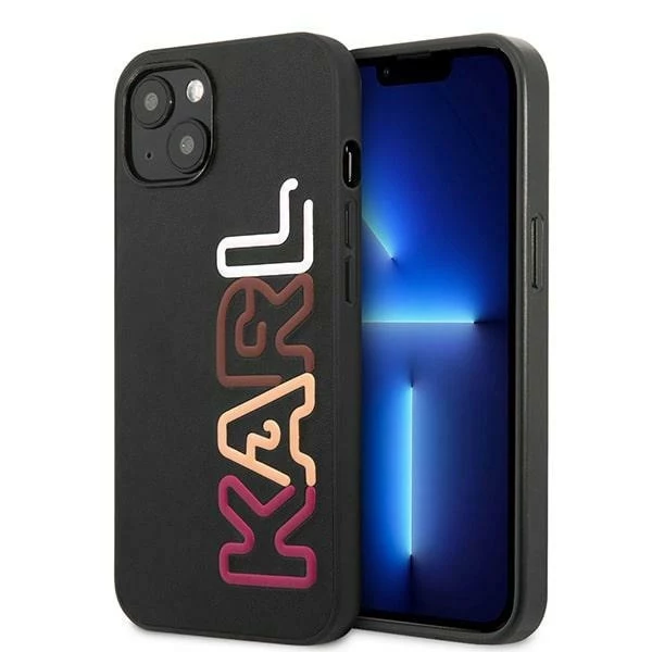 Karl Lagerfeld KLHCP13SPCOBK Ikonik Saffiano Multipink