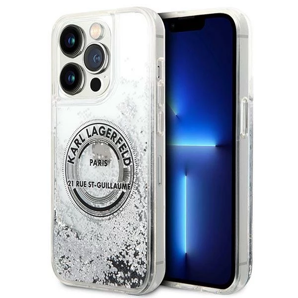 Karl Lagerfeld KLHCP14XLCRSGRS Liquid Glitter Hard