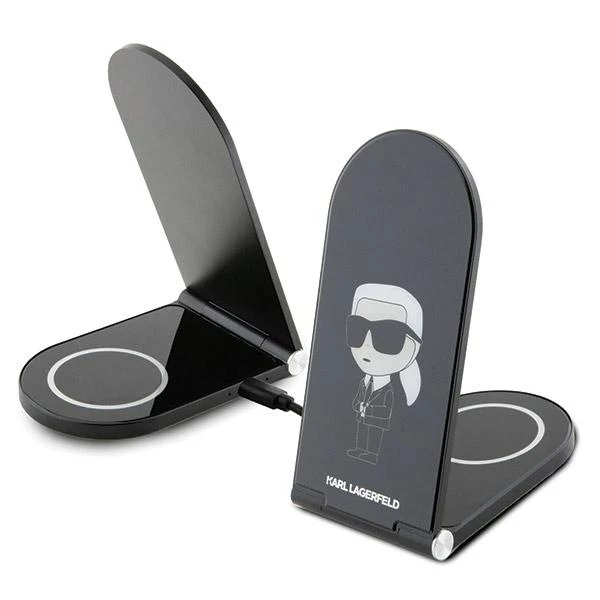 Karl Lagerfeld Foldable 2-in-1 Wireless Charger