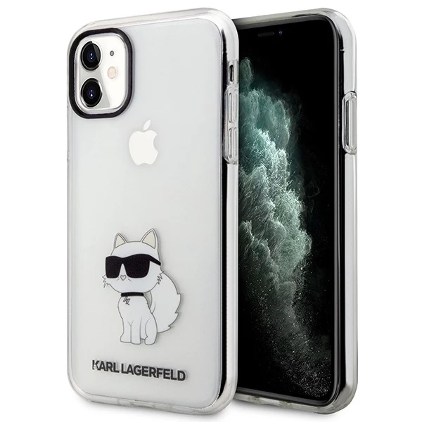 Karl Lagerfeld Ikonik Choupette cietais maciņš