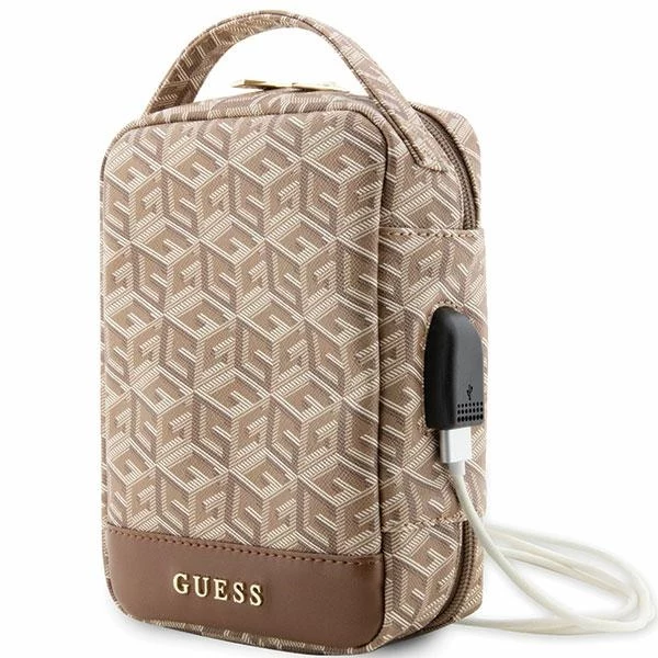 Guess GUHBHGCFSEW Organizer Bag Brown GCube