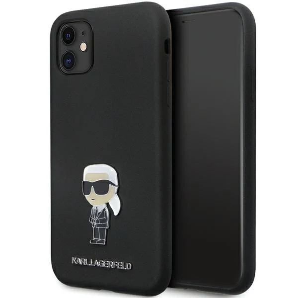 Karl Lagerfeld Ikonik Metal Pin Silicone