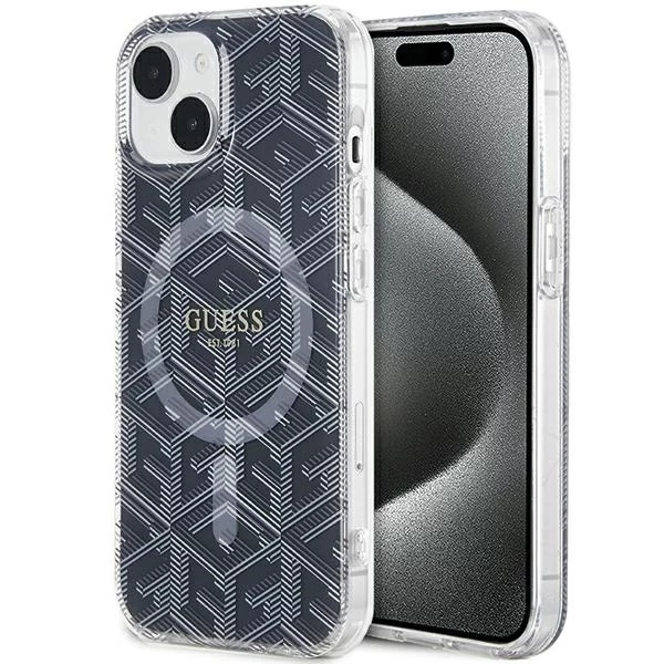 Guess GUHMP15MHGCUSTGK GCube MagSafe Hard Case