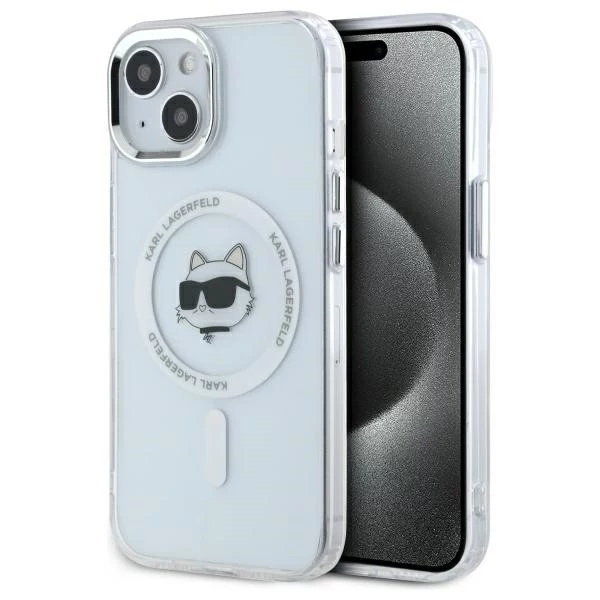 Karl Lagerfeld KLHMP15MHLSCHH Cietais maciņš Apple