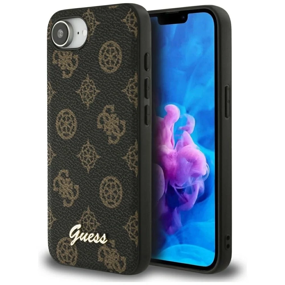 Guess Peony Script Logo MagSafe Case