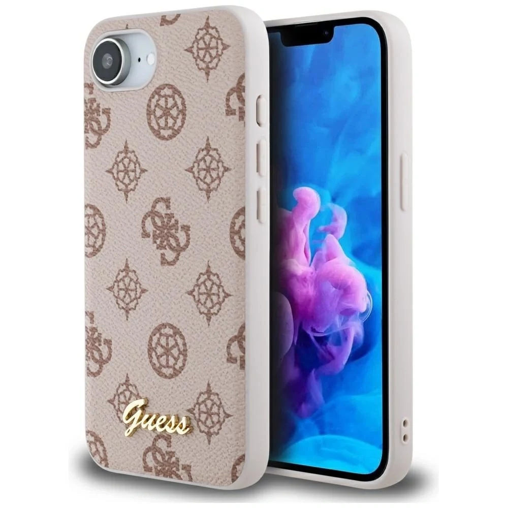Guess Peony Script Logo MagSafe Maciņš