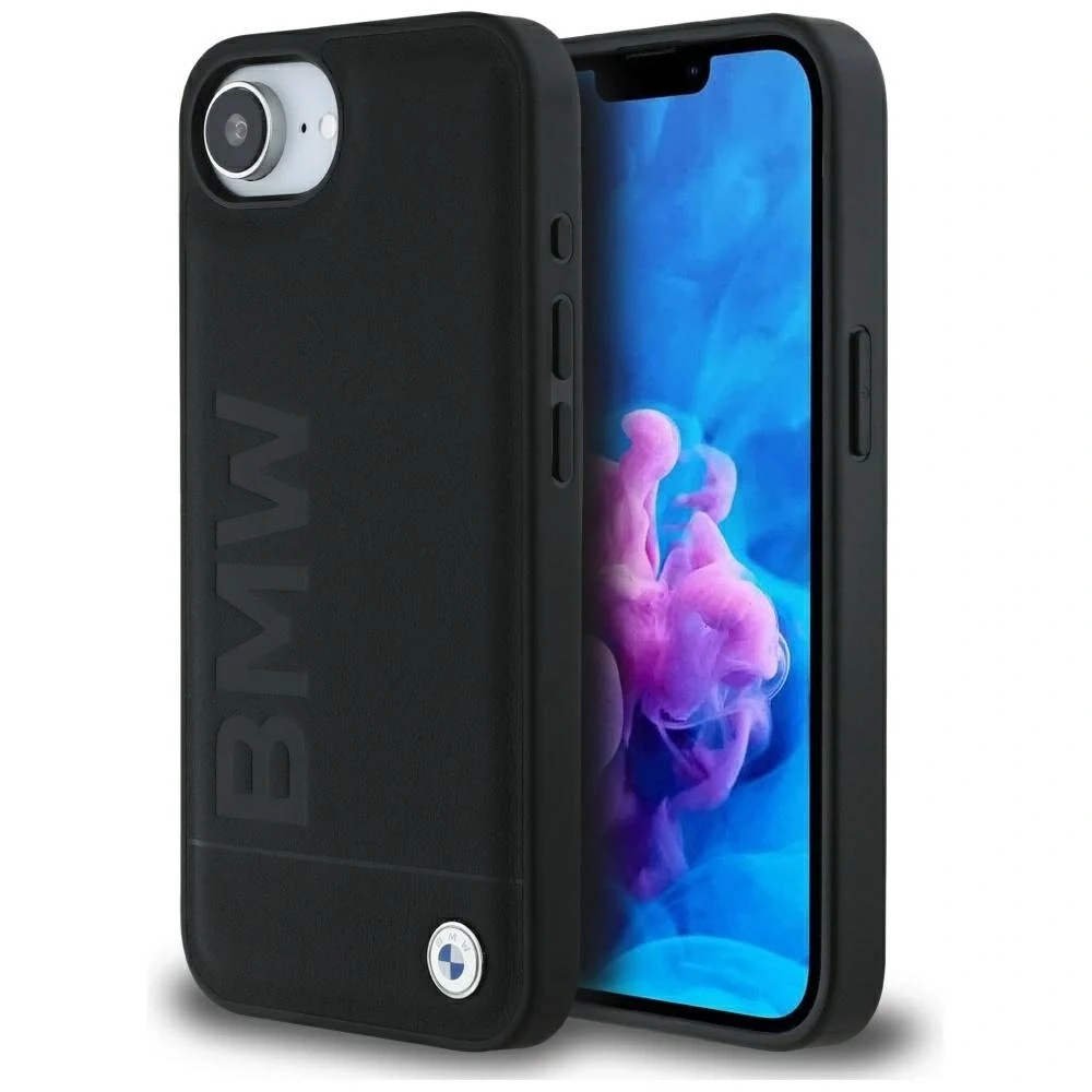 BMW Leather Hot Stamp Maciņš iPhone