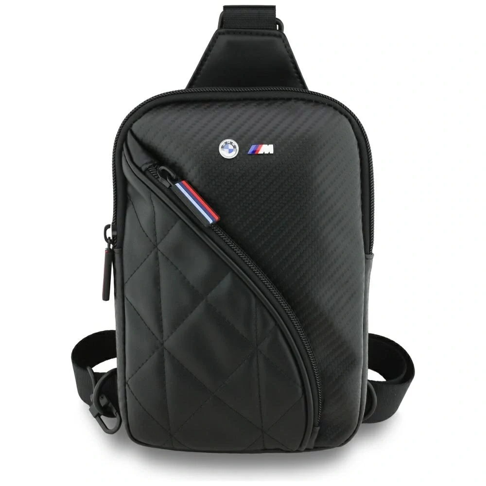 BMW CarbonPocket & Metal Logo Crossbody