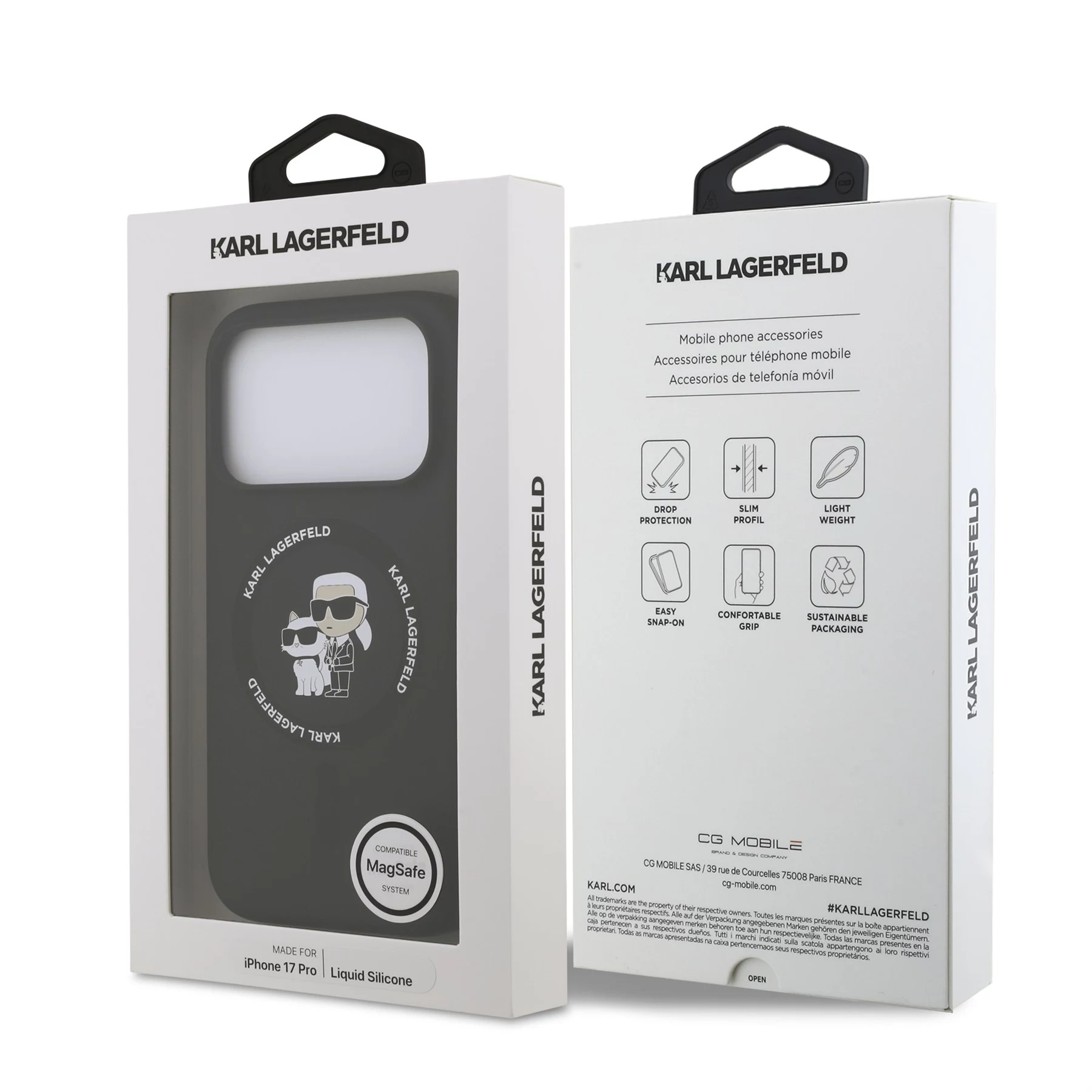 KARL LAGERFELD Silicone Karl & Choupette