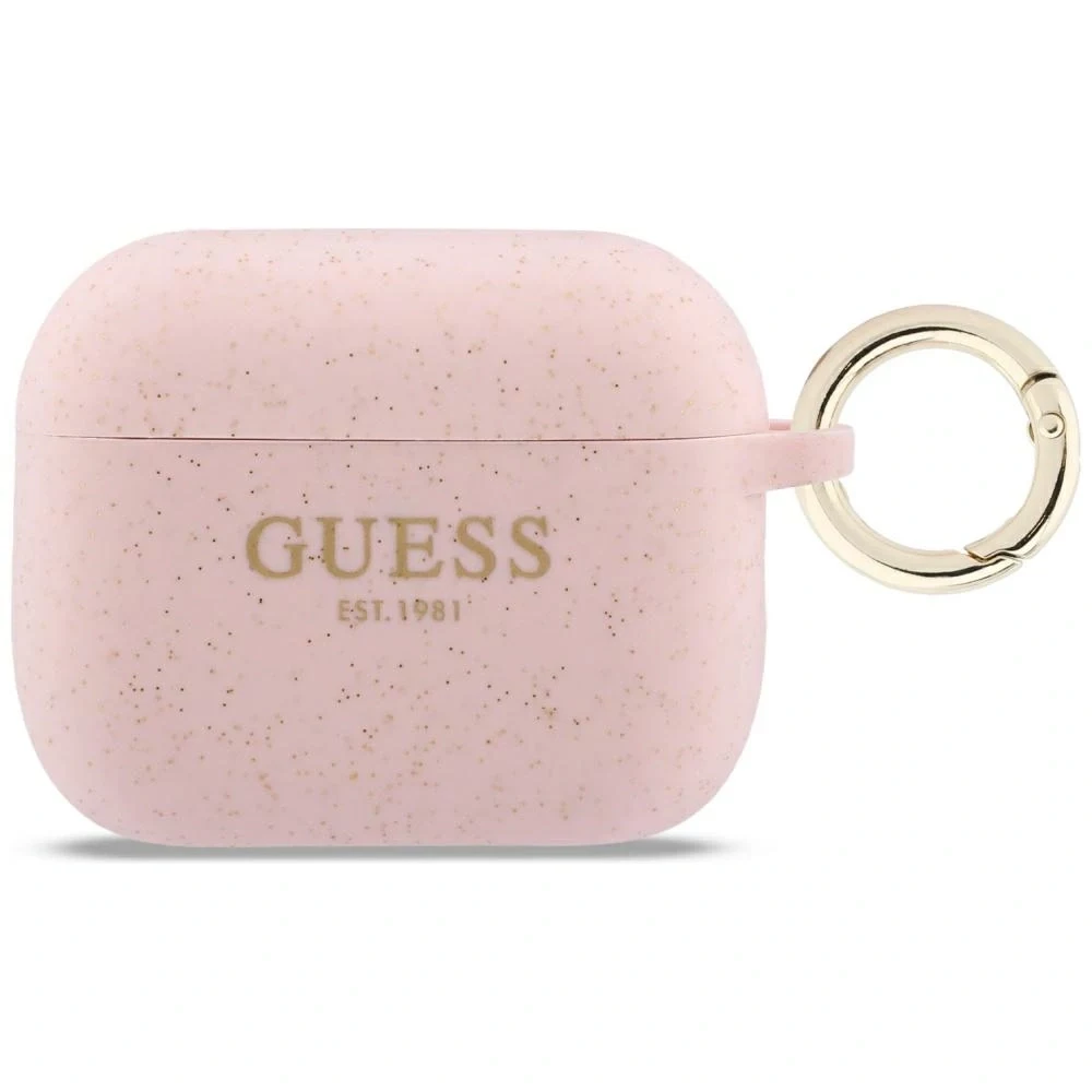 Guess Silicone Glitter Ring Case for