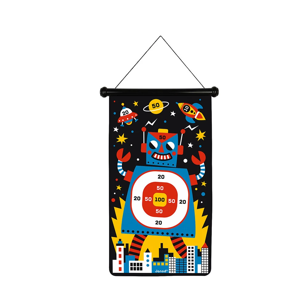 Janod Magnetic Dart Game Robots